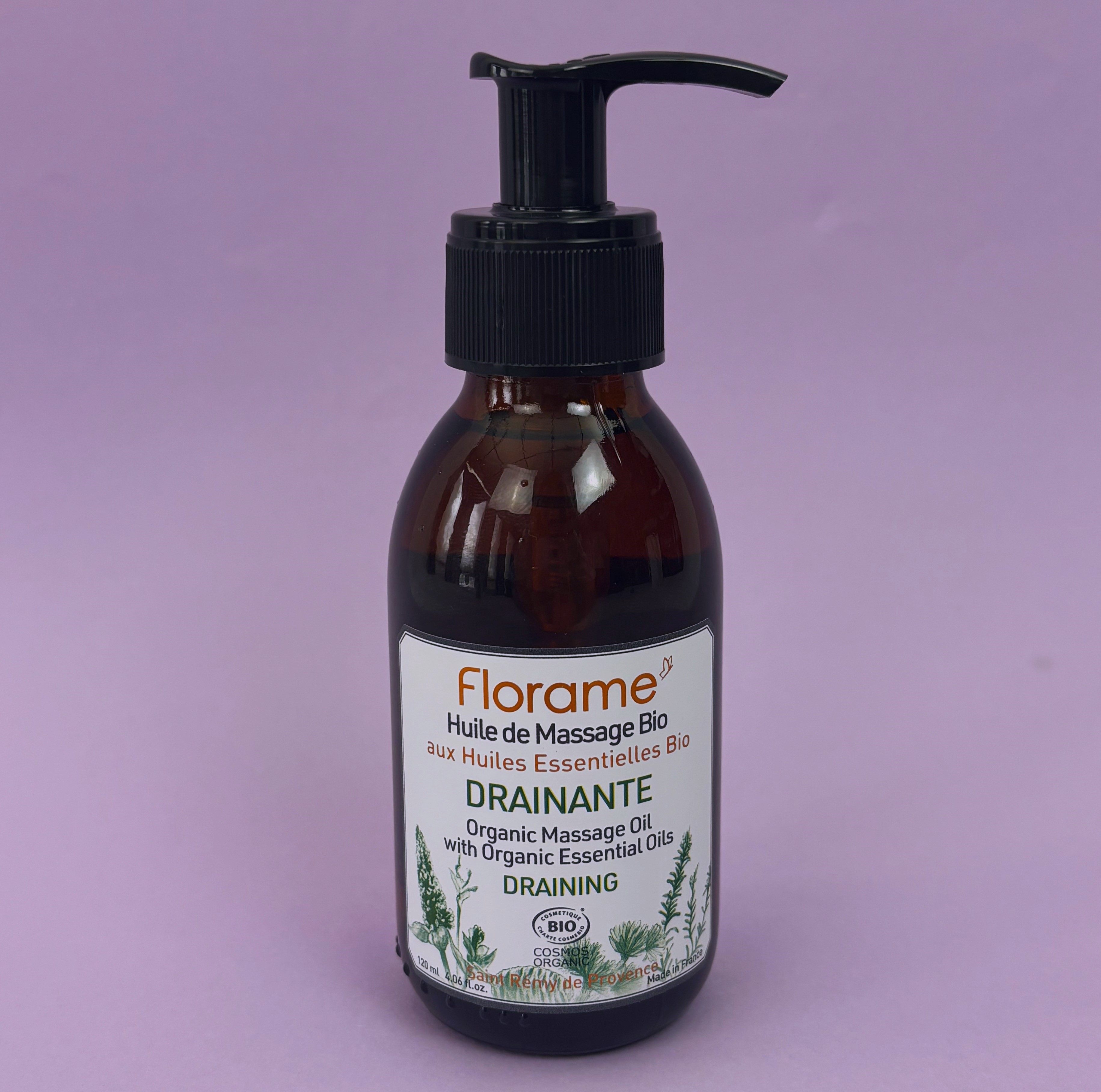 huile drainante florame